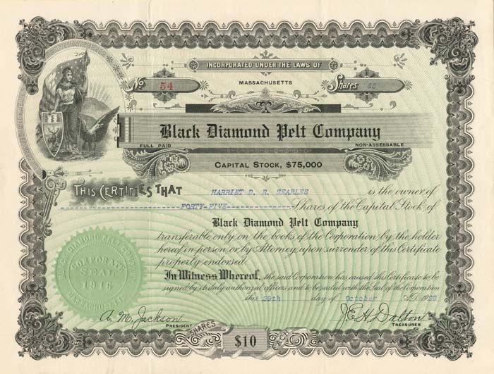 Black Diamond Pelt Co.